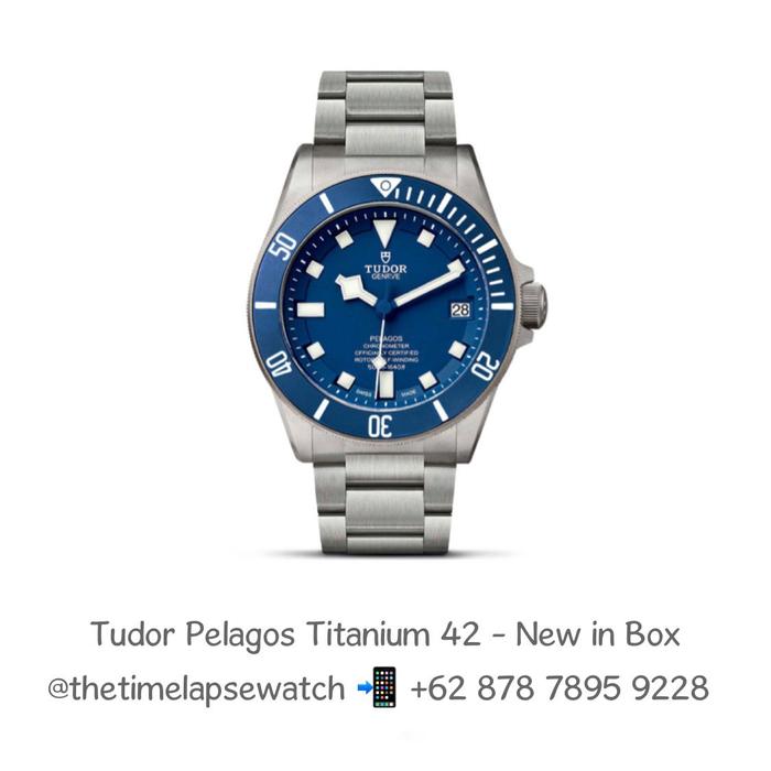 Tudor Pelagos Blue Dial Titanium 42 - New in Box