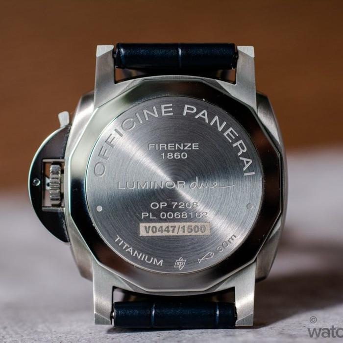 Panerai Luminor Due 3 Days Titanium PAM 926 - 38 mm thumbnail 3