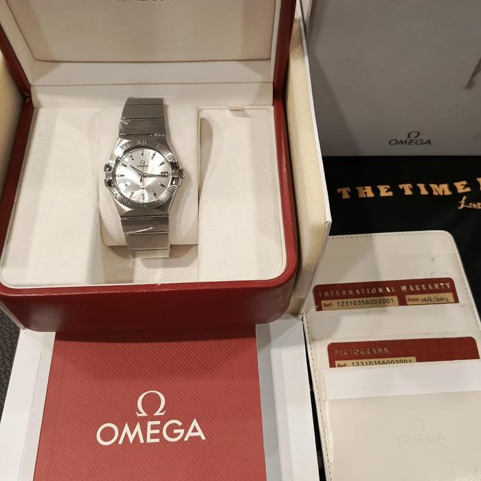 Omega Constellation 35m, Silver Dial Stainless Steel Quartz thumbnail 3