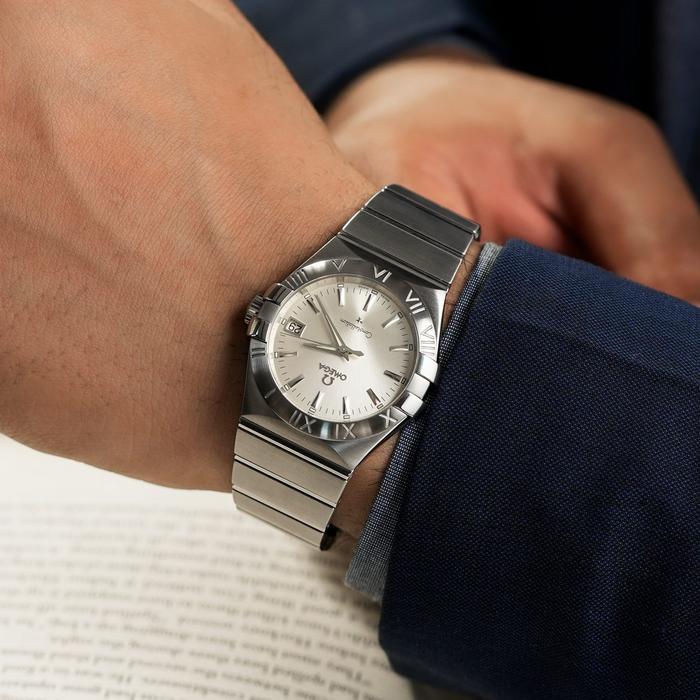 Omega Constellation 35m, Silver Dial Stainless Steel Quartz thumbnail 5