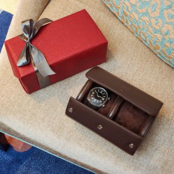 Billstone Voyager 2 Dark Brown - Watch Case - Kotak Jam