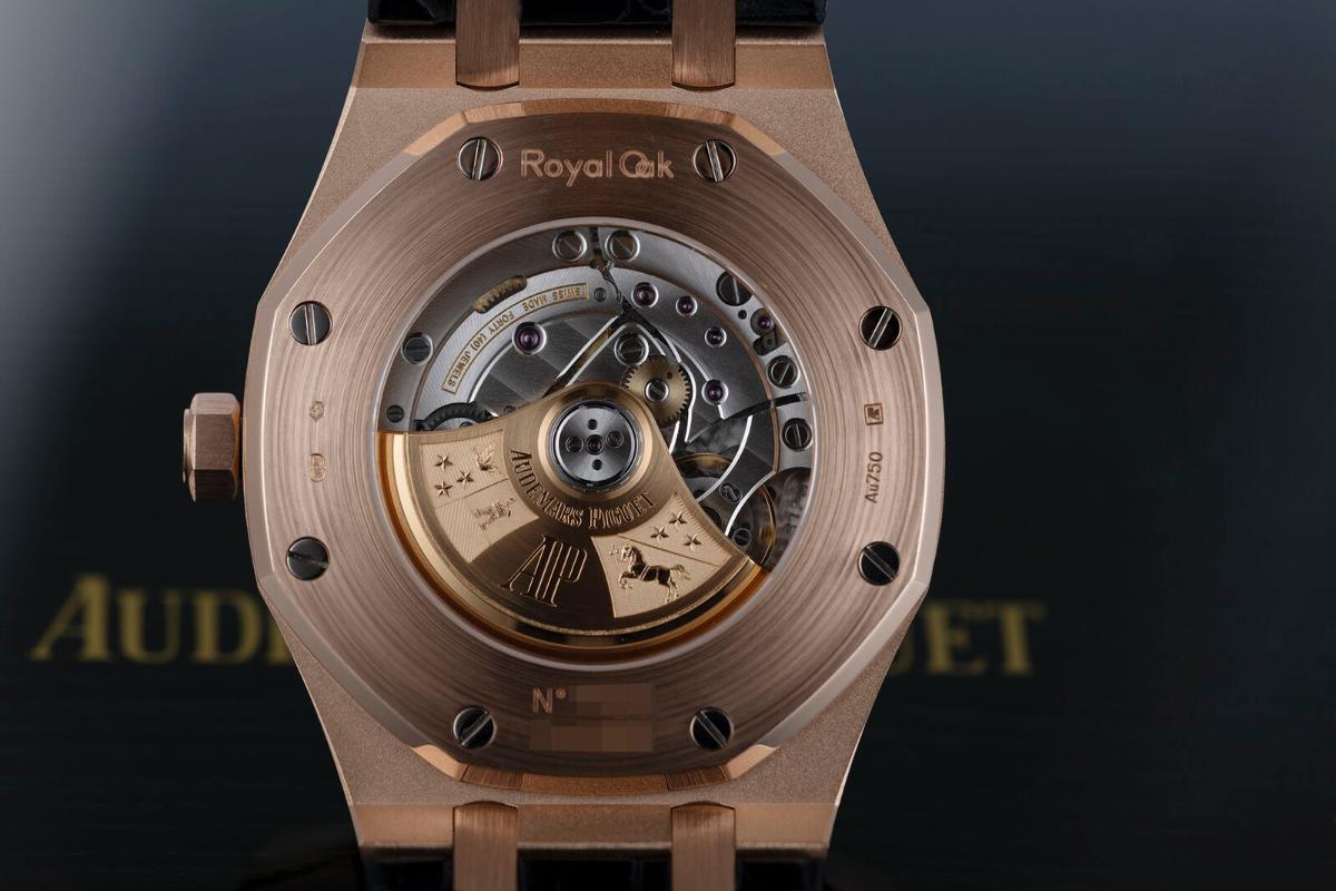 Audemars Piguet Royal Oak 15500OR Black Dial 18K Rose Gold - New in Box