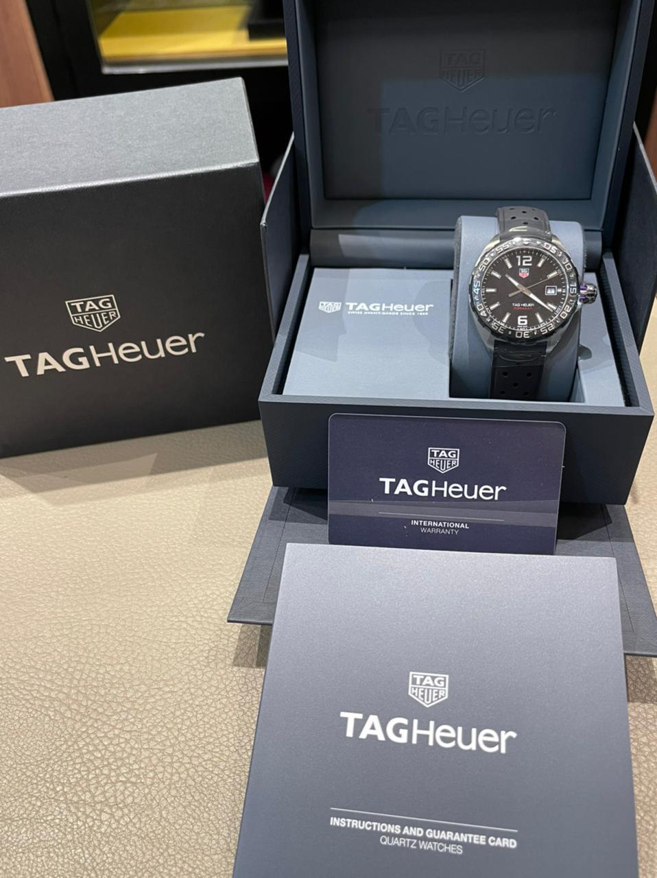 Tag Heuer Formula 1 Black Dial with Rubber Quartz 41 - New in Box thumbnail 3