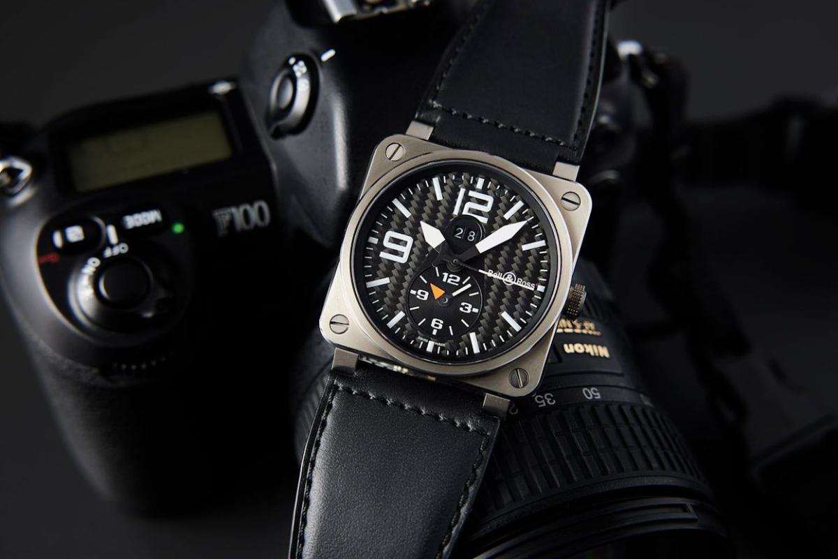 Bell & Ross - BR03-51 GMT Titanium with Carbon Dial