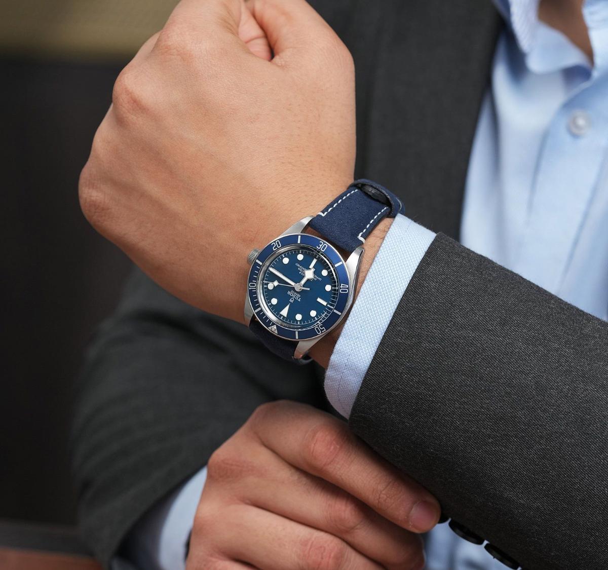 Tudor Heritage Blackbay 58 Blue Dial Leather