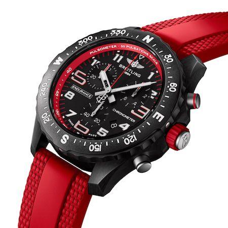 Breitling Endurance Pro Red Carbon Breitlight Chronograph Quartz 44 - New in Box