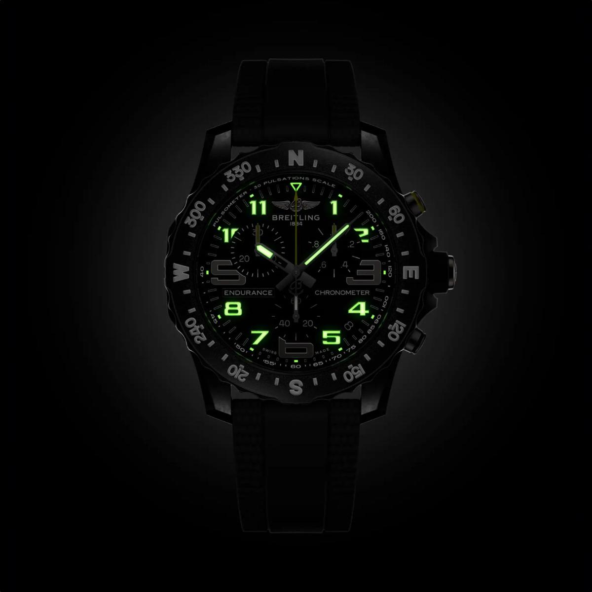 Breitling Endurance Pro Black Carbon Breitlight Chronograph Quartz - New in Box thumbnail 3