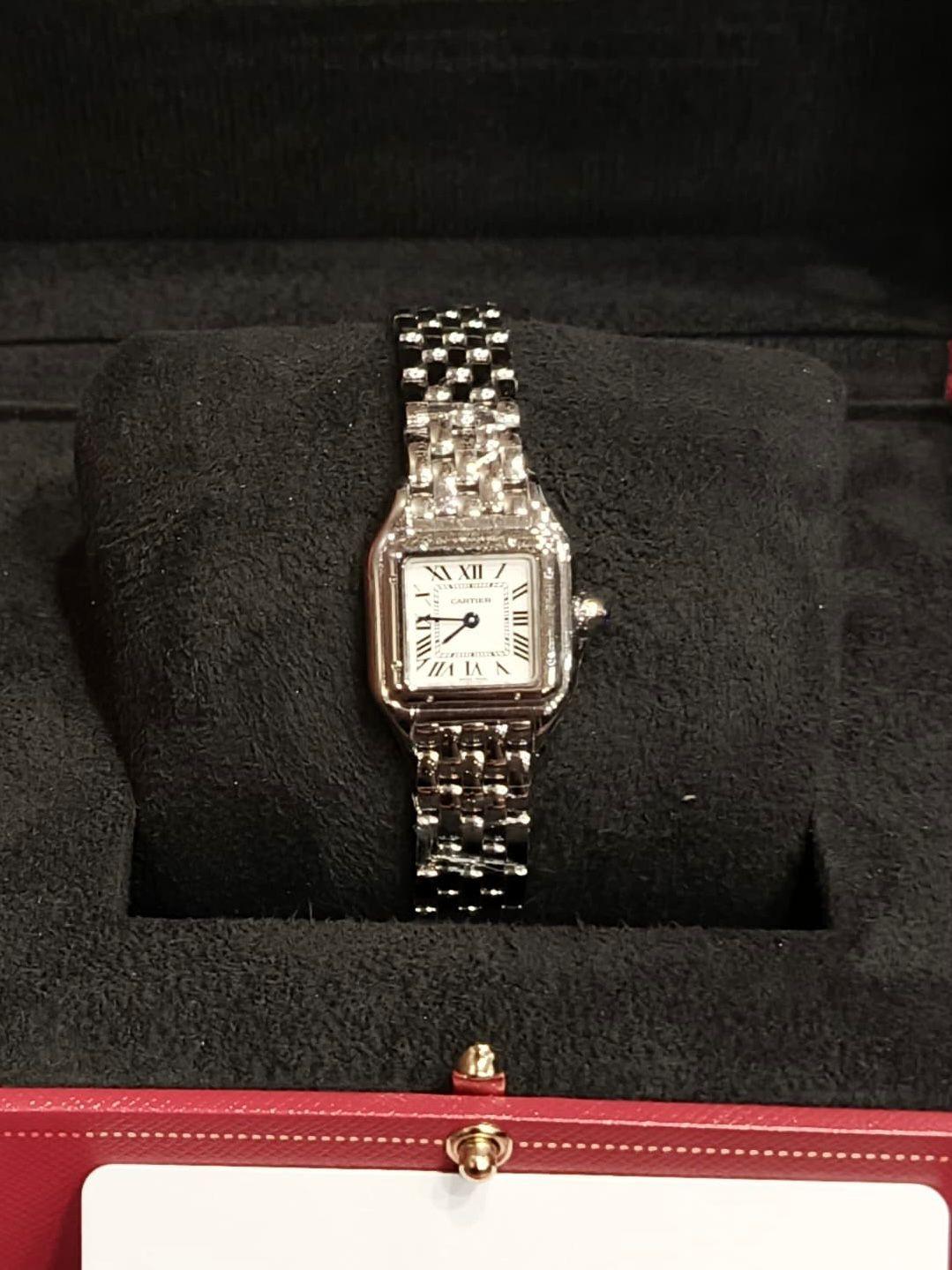 Cartier Panthere Small Bracelet Quartz 23 x 30m - New in Box