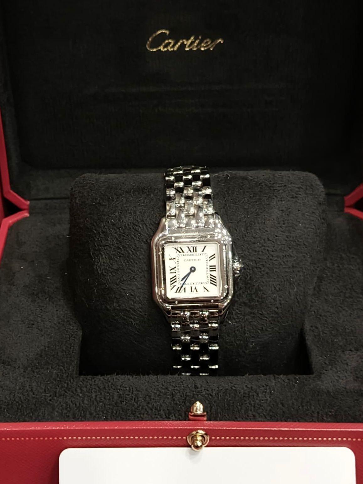 Cartier Panthere Medium Bracelet Quartz 27 x 37m - New in Box
