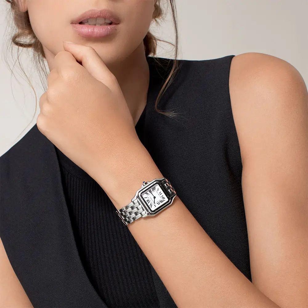 Cartier Panthere Medium Bracelet Quartz 27 x 37m - New in Box thumbnail 3
