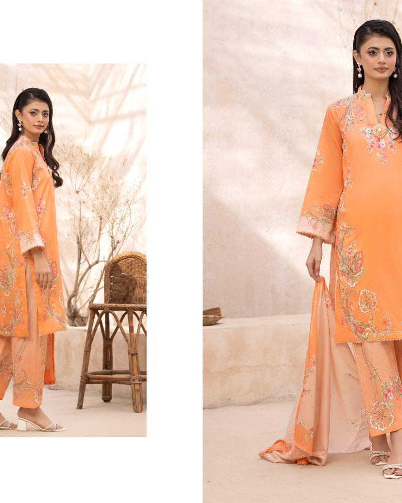 3Pcs Digital Printed Lawn [05]