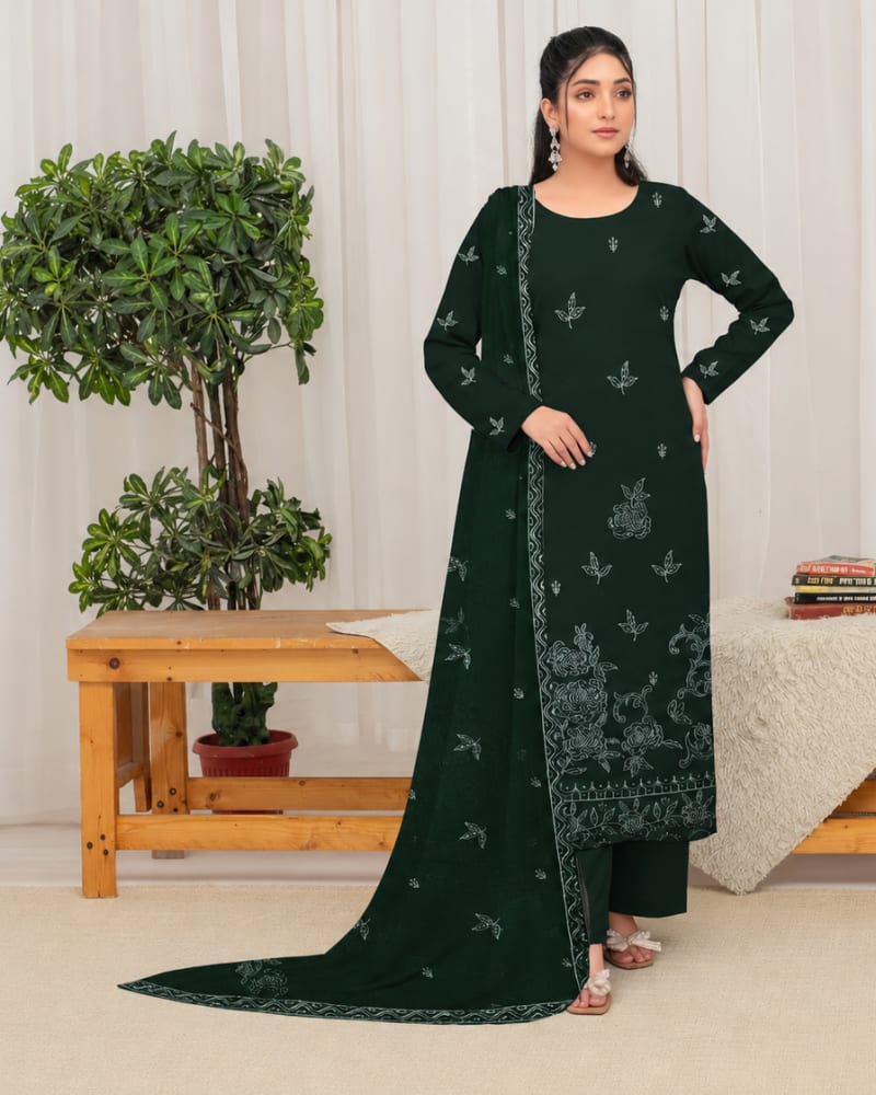 3pc Embroidered Lawn Suit [CD-085 D-03]