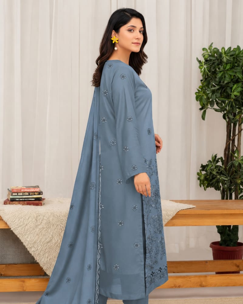 3pc Embroidered Lawn Suit [CD-085 D-06]