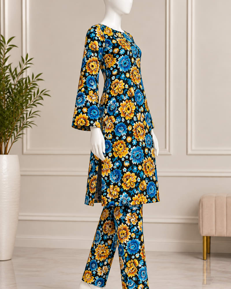 All-Over Printed 2-Piece Linen