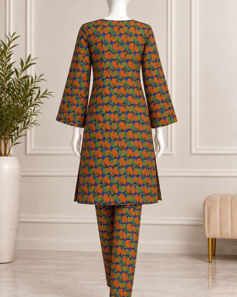 All-Over Printed 2-Piece Linen