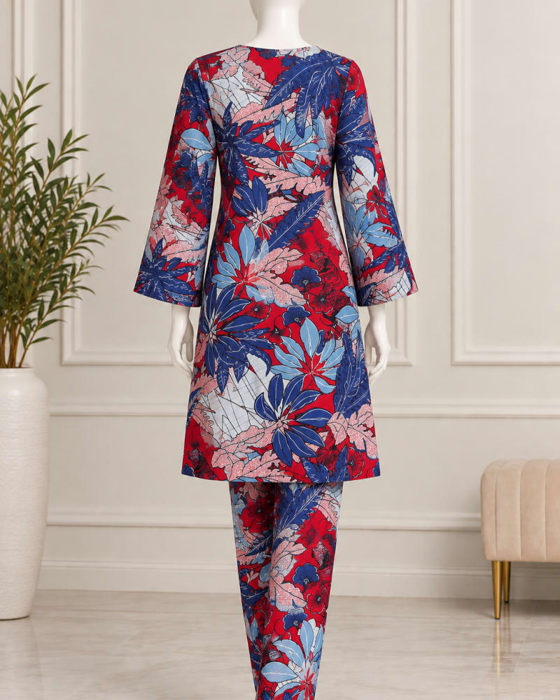 All-Over Printed 2-Piece Linen