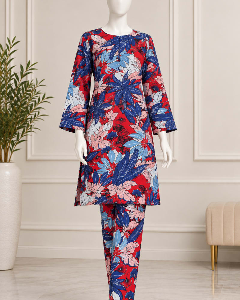 All-Over Printed 2-Piece Linen