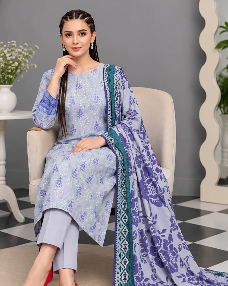 Luxury Chikan Kari Lawn 3-Piece Suit