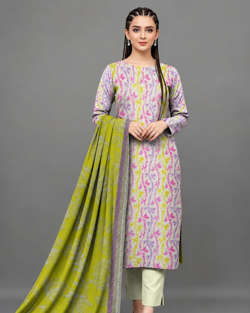 Luxury Chikan Kari Lawn 3-Piece Suit
