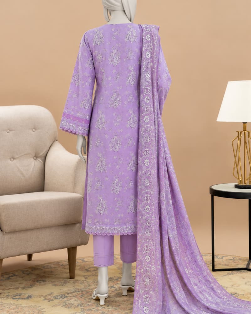 PRINTED KHADDAR 3PCS UNSTITCHED