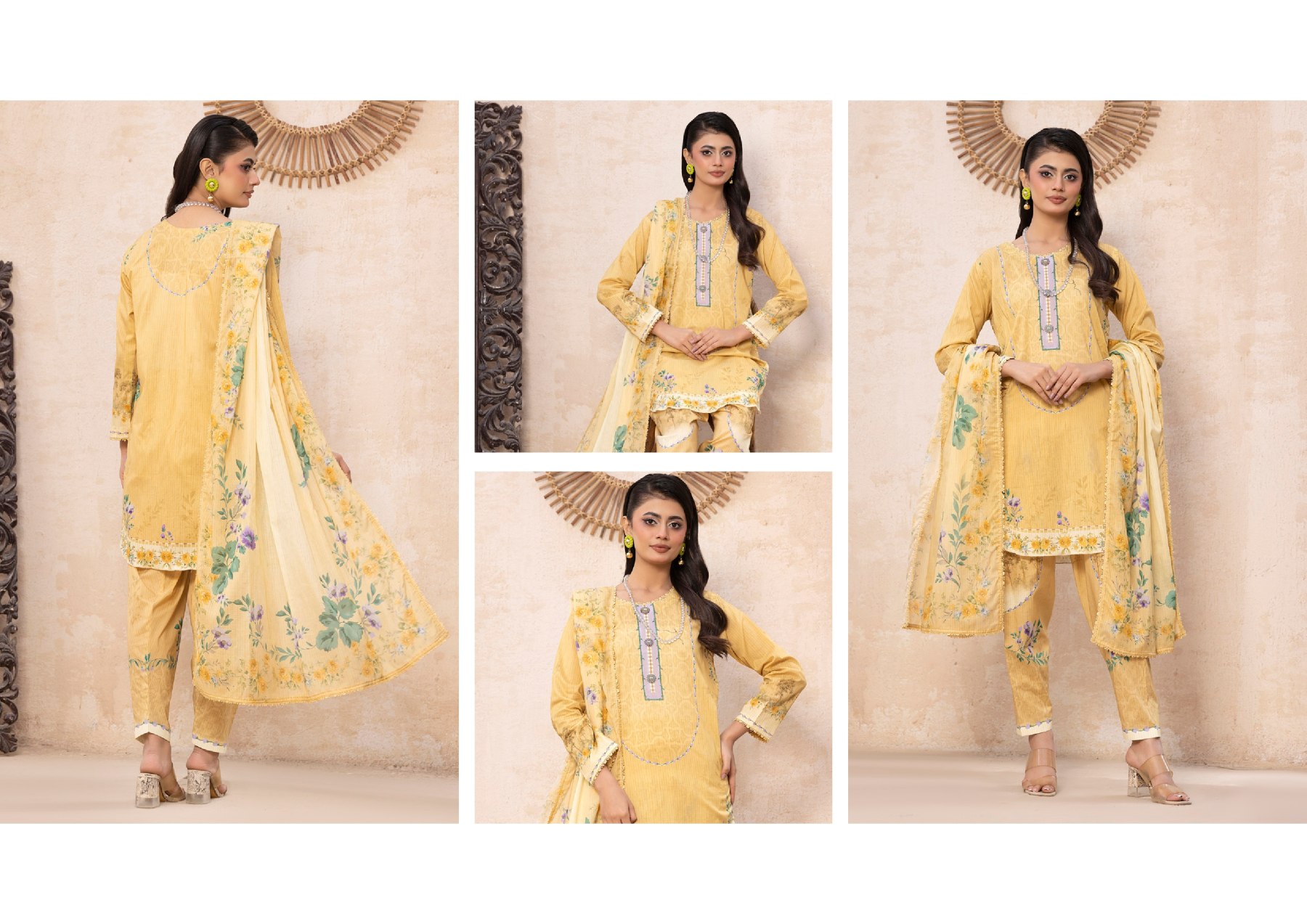 3Pcs Digital Printed Lawn [09]