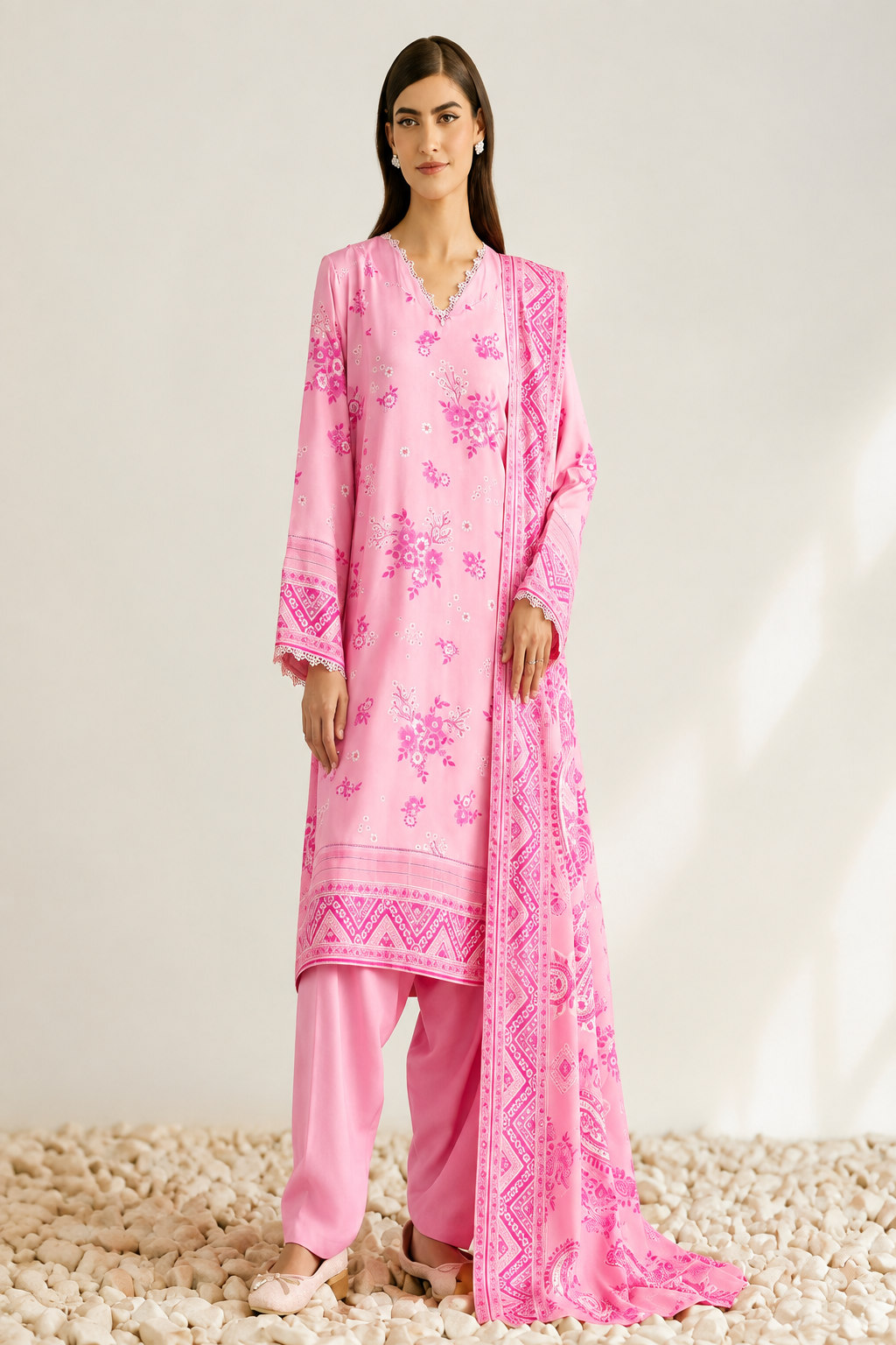 3-Piece Viscose Suit