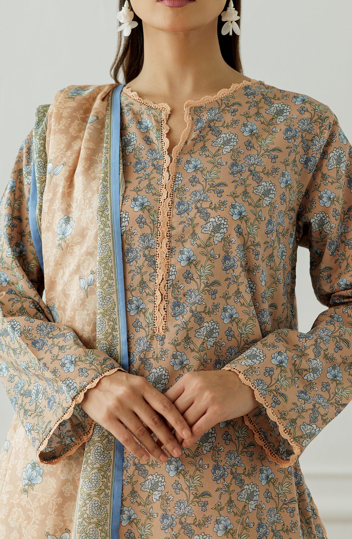 3 Piece Printed Lawn Unstitched Suit
