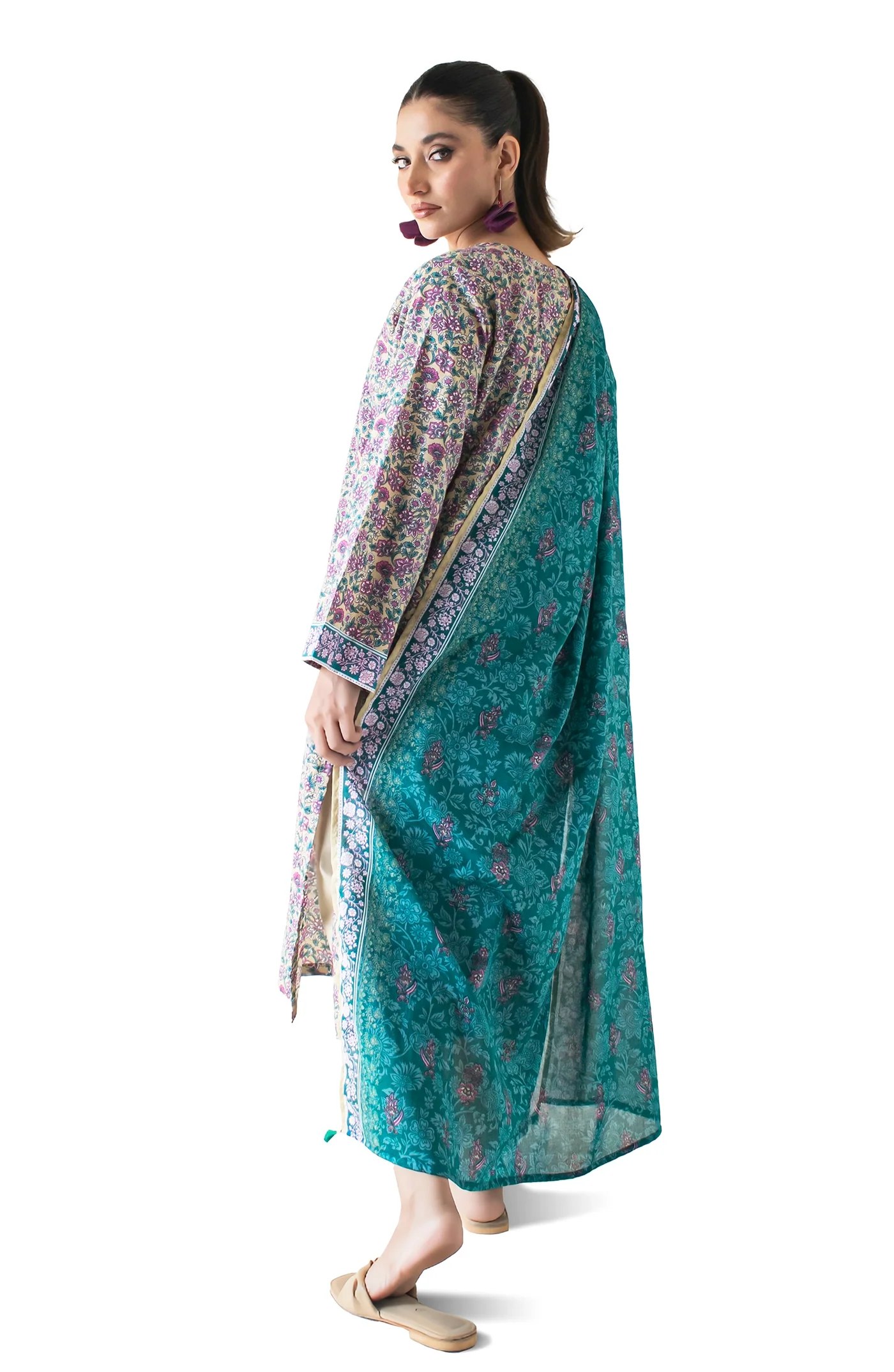 3 Piece Printed Lawn Unstitched Suit
