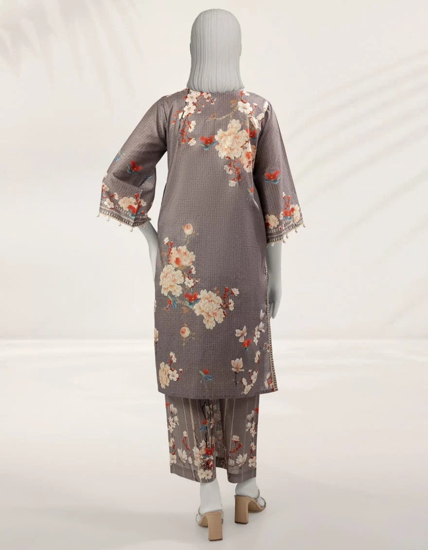 multicolor digital printed cambric unstitched 2pc