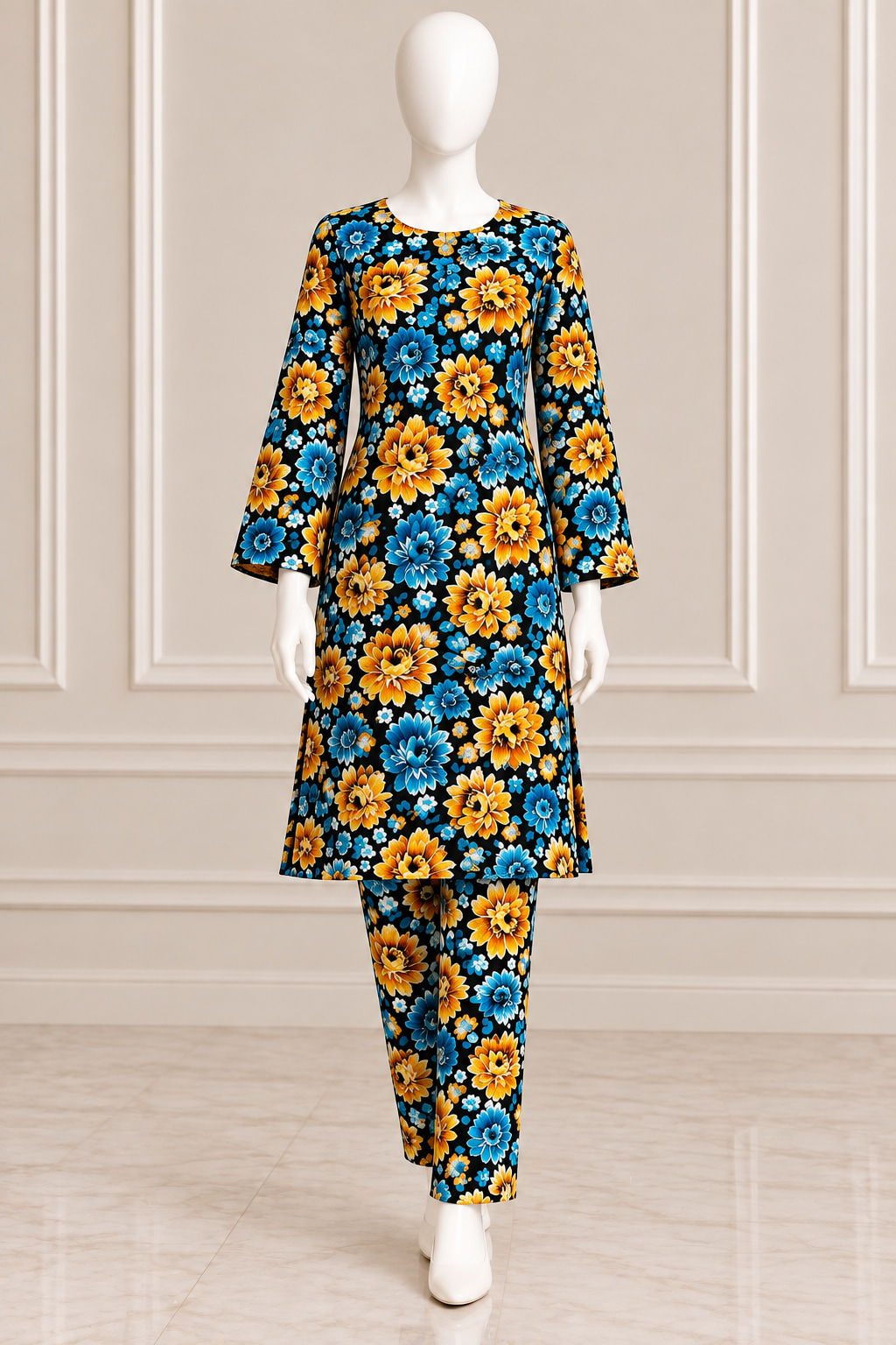 All-Over Printed 2-Piece Linen