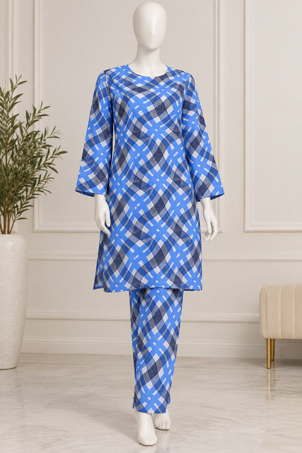 All-Over Printed 2-Piece Linen