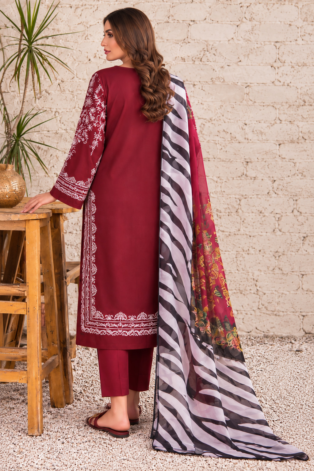 3-Piece Printed Lawn Suit