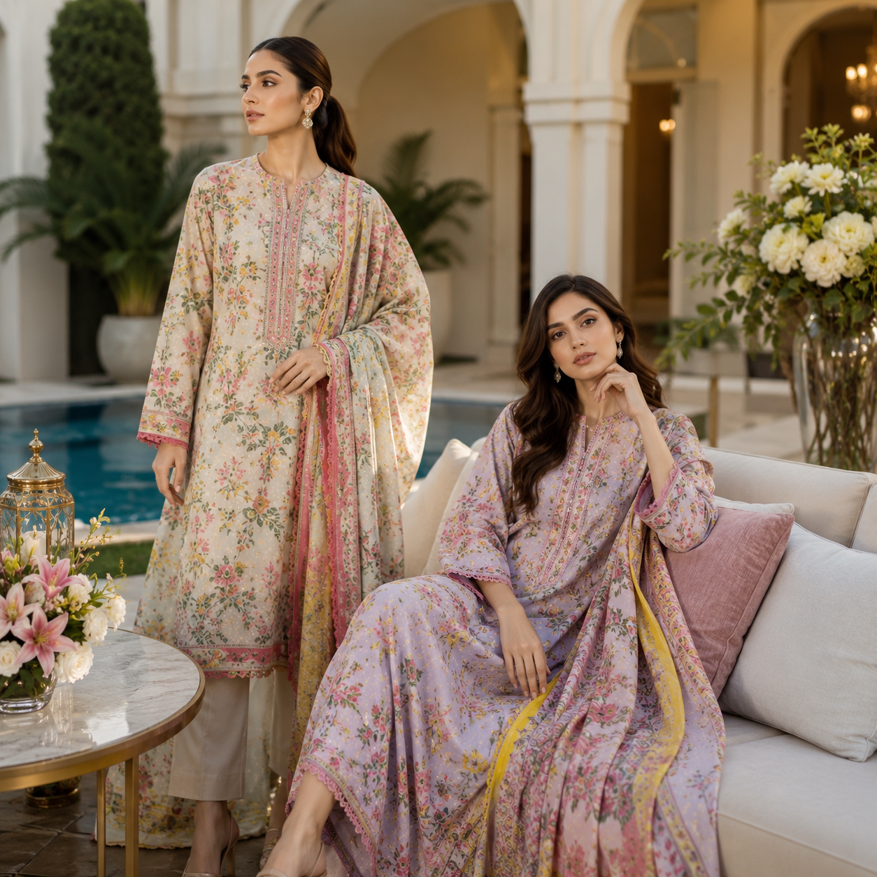 Printed Lawn