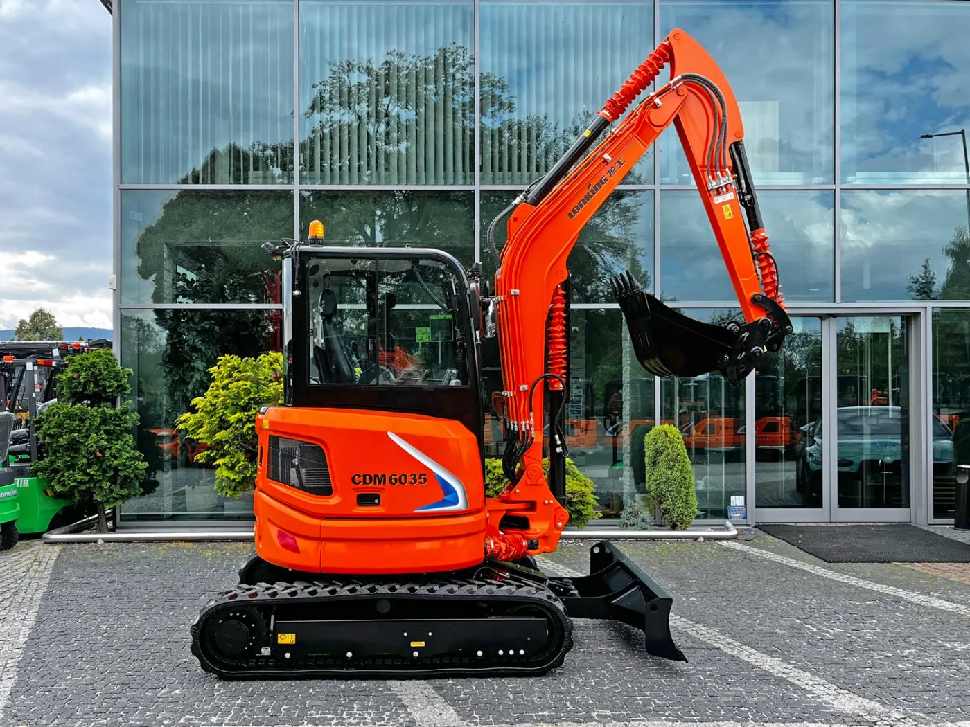 Minikoparka gąsienicowa Lonking CDM6035