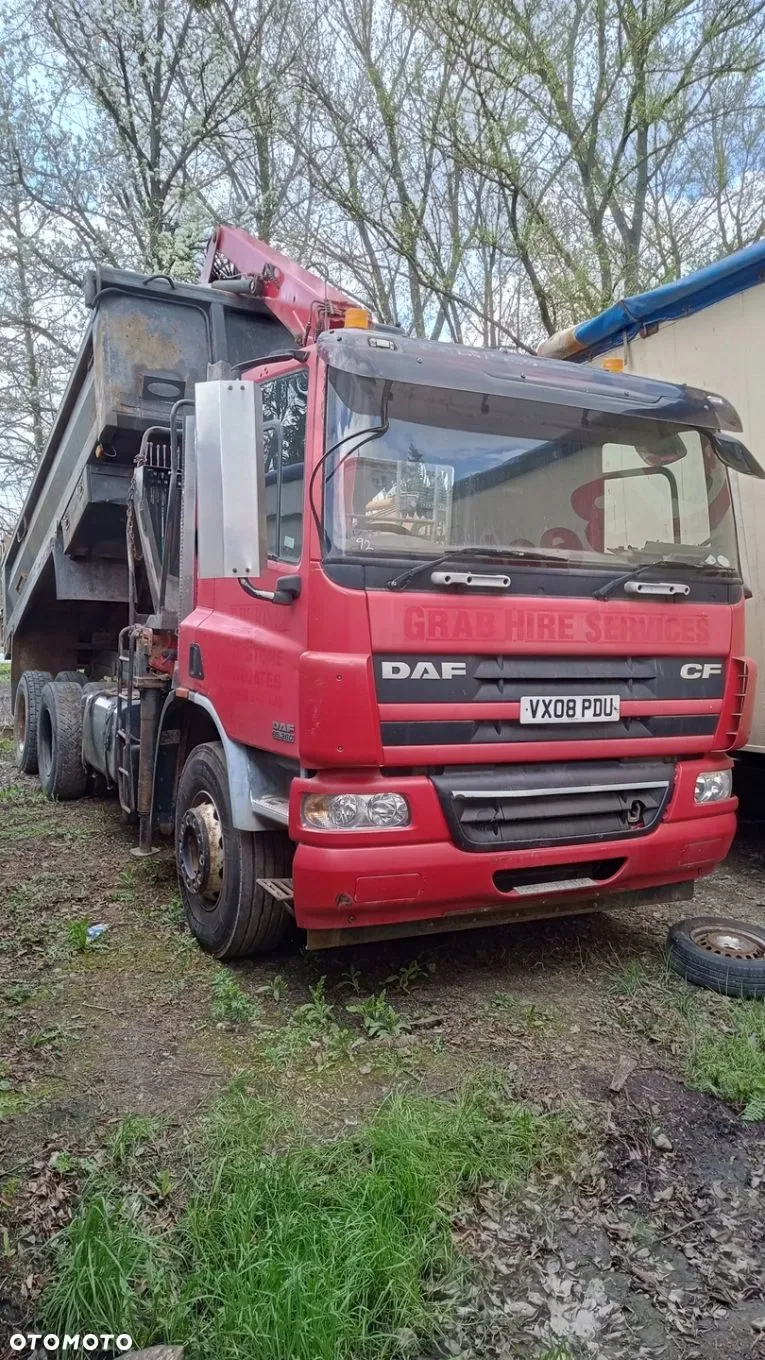 ZWROTNICA Piasta PRZOD PRZEDNIA LEWA PRAWA DAF CF 75 85 EURO 5 360 KM 2008r 6X4