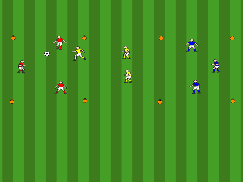 3vs1 mit Seitenwechsel