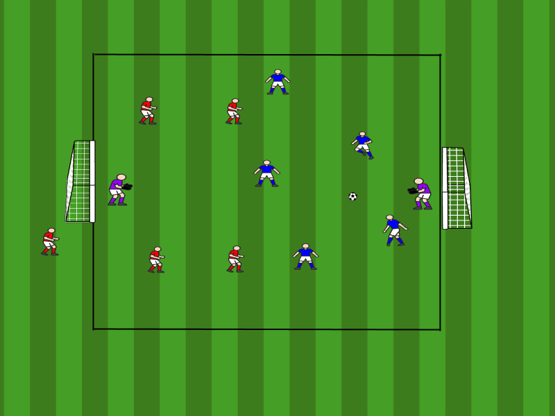 5vs4 Unterzahlspiel / Def