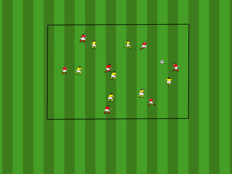 Ballhalten mit 2 Teams