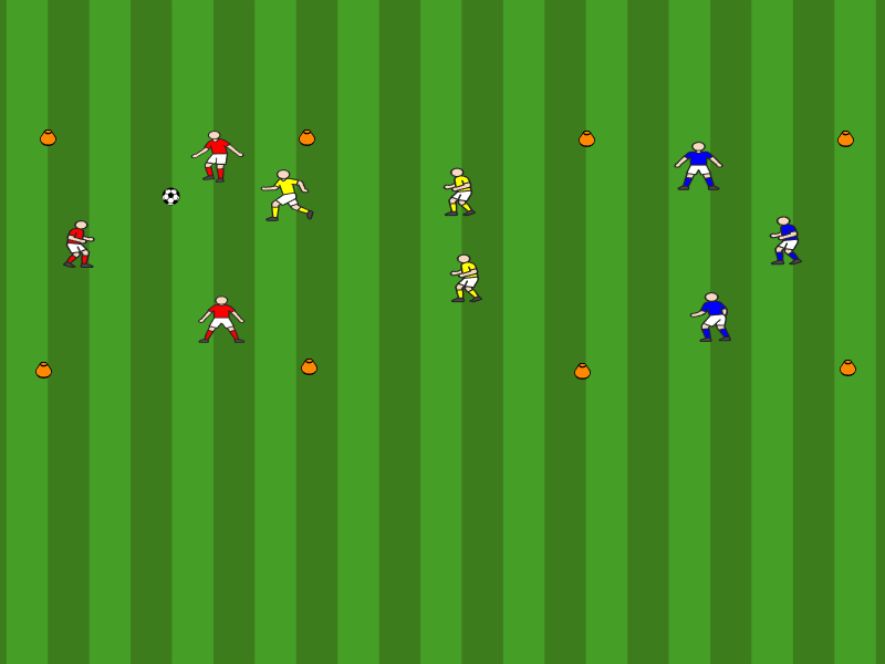 3vs1 mit Seitenwechsel