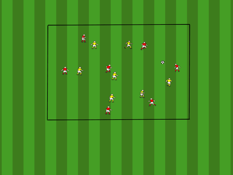 Ballhalten mit 2 Teams