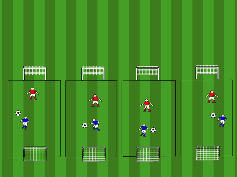 1vs1 Kleinfeld Turnier / Dribbling