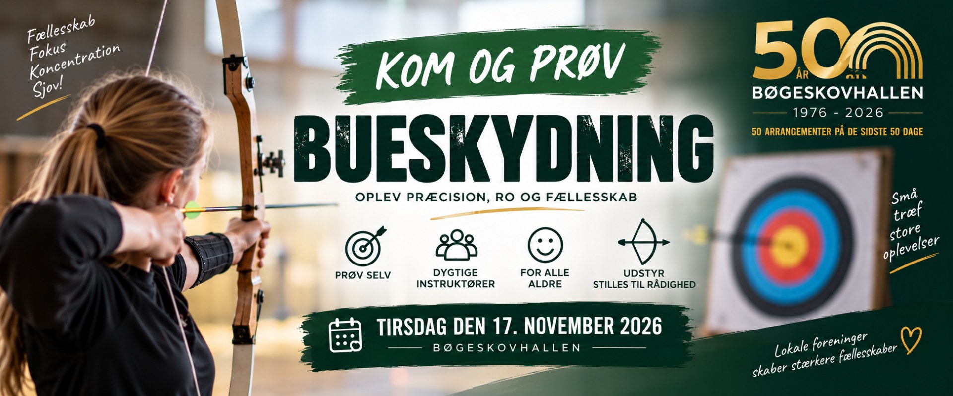 Kom og prøv Bueskydning