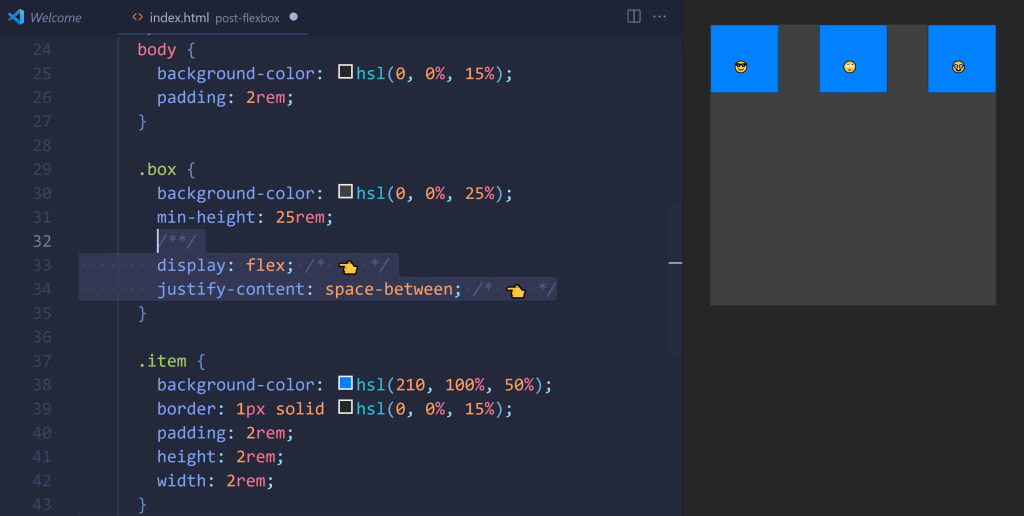 flexbox-layout-fila