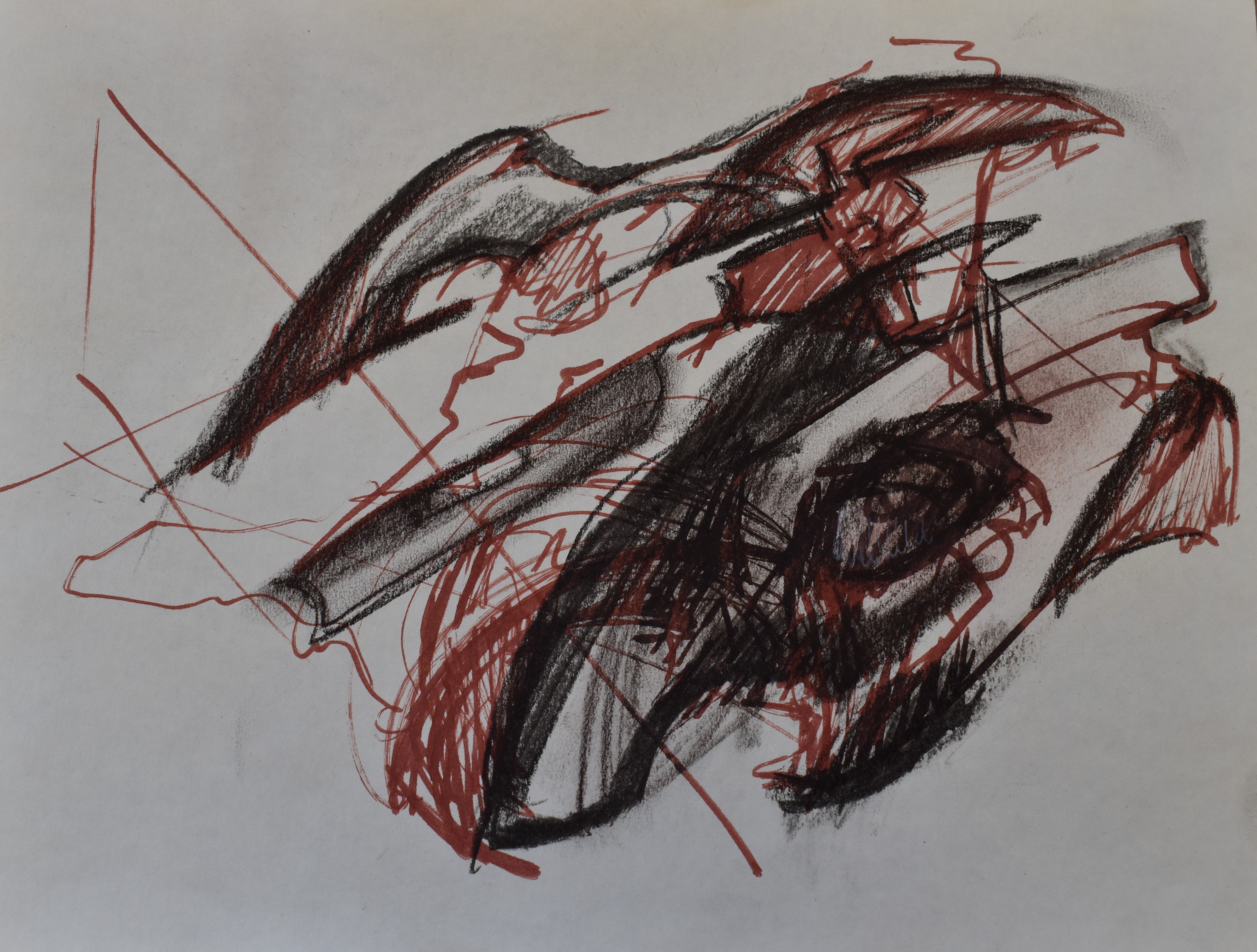 Artwork of Helena Blagojevic, name:Untitled, dimensions: 42 cm x 29 cm , technique: charcoal, made in year: 2023