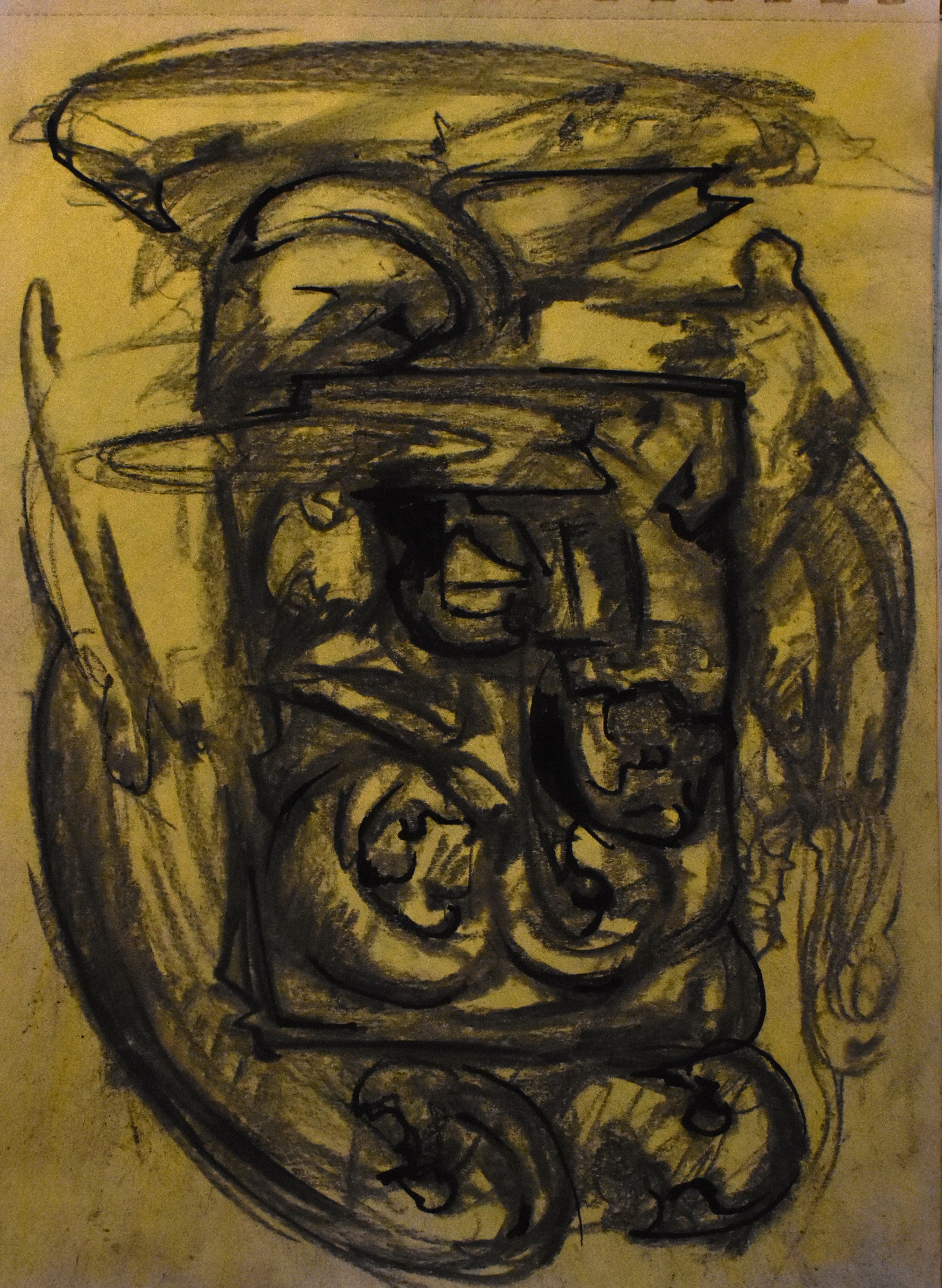 Artwork of Helena Blagojevic, name:Untitled, dimensions: 42 cm x 29 cm , technique: mixed media, made in year: 2023