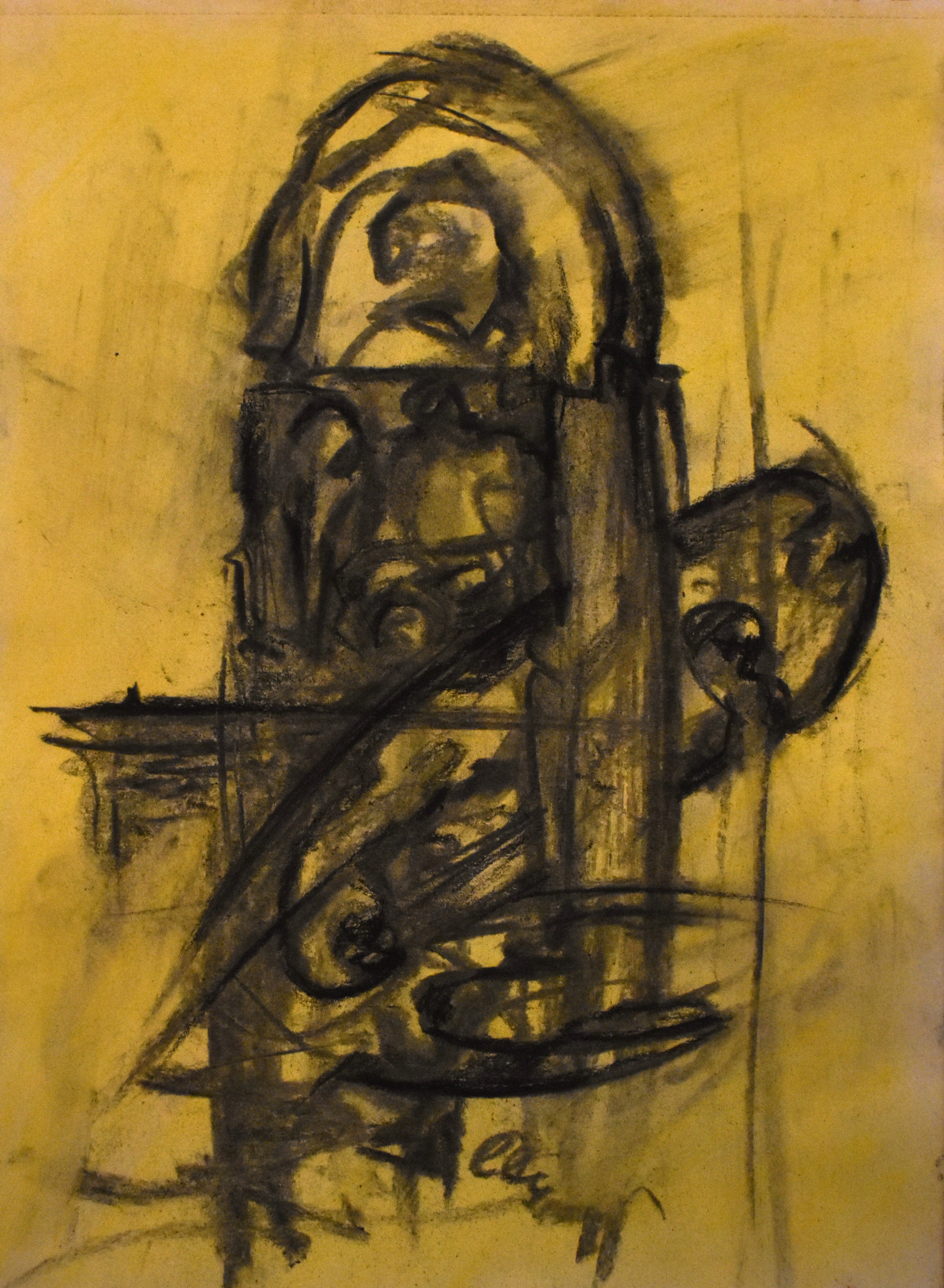 Artwork of Helena Blagojevic, name:Untitled, dimensions: 42 cm x 29 cm , technique: mixed media, made in year: 2023