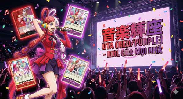 One Piece TCG: Uta (Red/Purple) - Idol Của Mọi Nhà