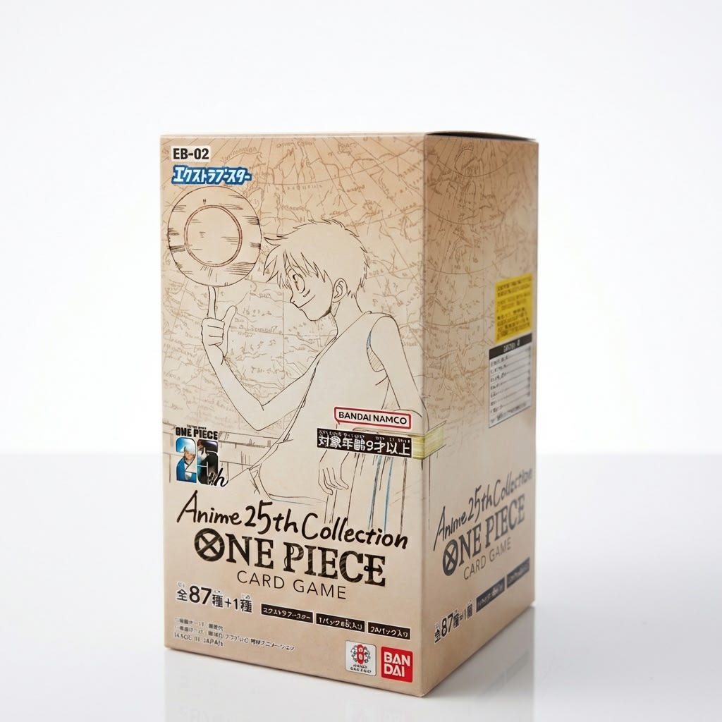 [EB-02] ONE PIECE CARD GAME Extra Booster ｢Anime 25th collection｣ Booster box Cardotaku