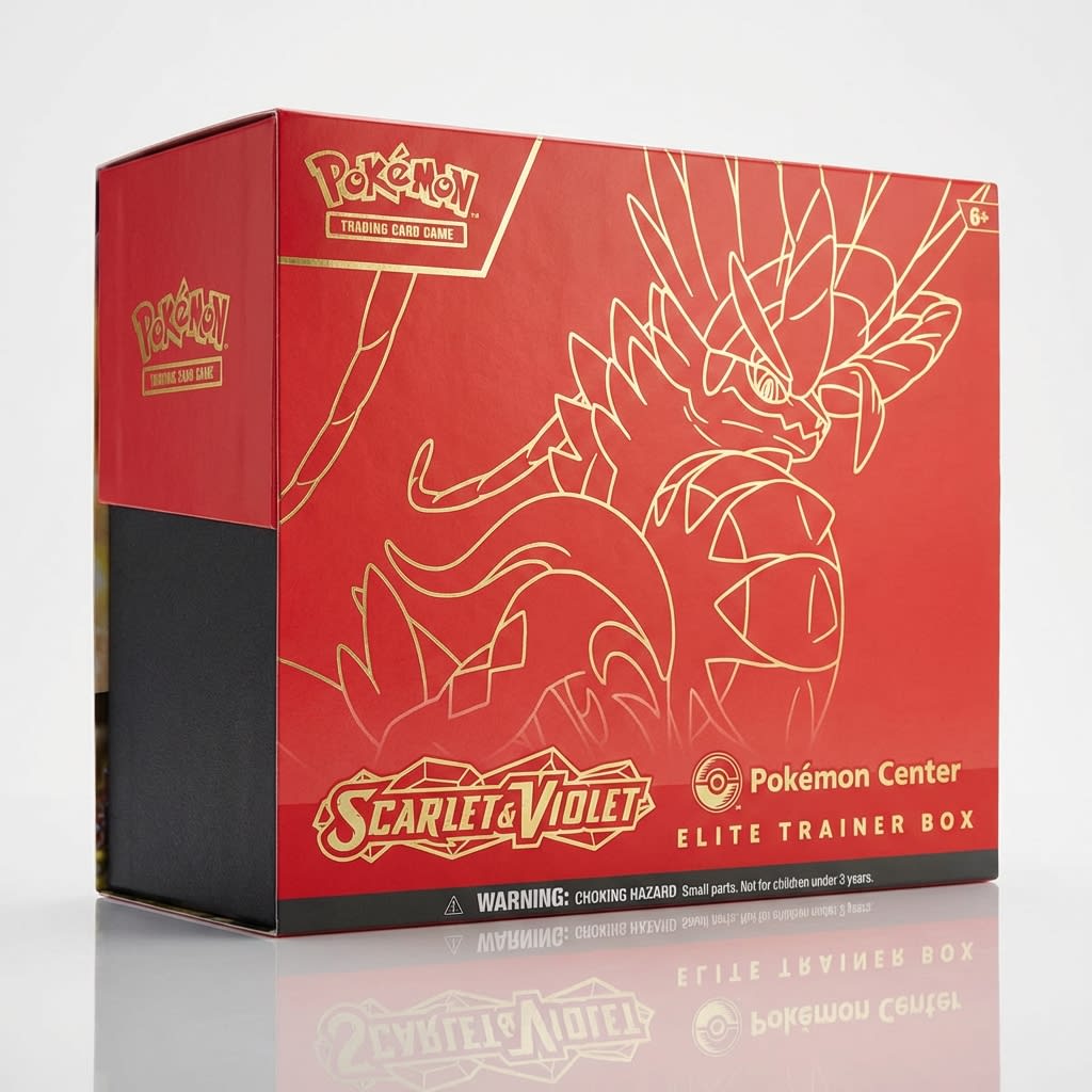 Pokemon TCG Scarlet and Violet Pokemon Center Elite Trainer Box (Koraidon) ENG