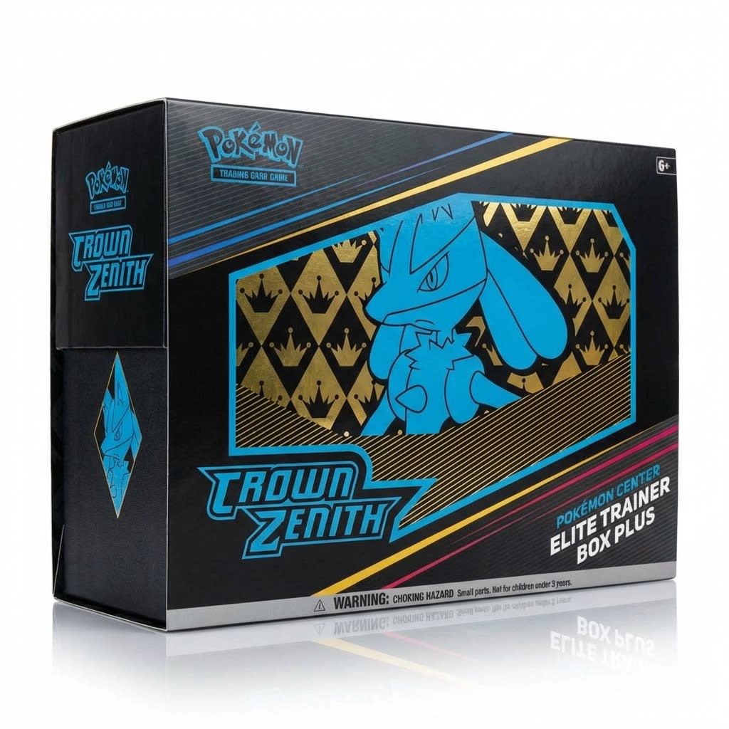 Pokemon TCG Crown Zenith Pokemon Center Elite Trainer Box Plus ENG